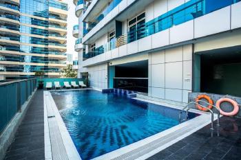 HiGuests - Spacious 1BR in Dubai Marina With Amazing Views, Dubaj (fotografie 4)