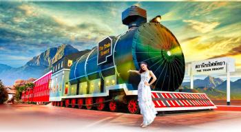 The Train Resort - Your Relaxing Resort with Large Pool & Jacuzzi, Jomtien pláž (fotografie 2)
