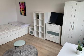 1 Zi-Whg, Netflix, Wifi, Küche, 15min zum Zentrum, Lipsko (fotografie 4)