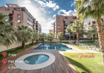 EnjoyGranada EMIR 3F - POOL, GYM & Free Parking, Granada (foto 2)