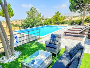 Villa Gavriel - Peyia Villa With Breathtaking Sea View, Peyia Villa With Private Pool, Secluded, Huge Outdoor Space, Mountain Views, Peyia (photo 2)