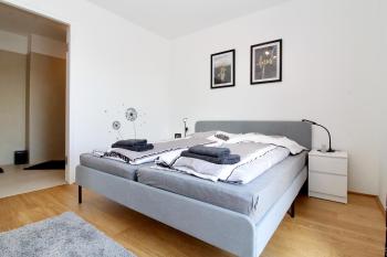 Modern Balcony Apartment with Pool close to Lake in Donaustadt, Vídeň (fotografie 5)