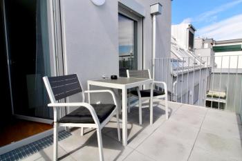 Modern Balcony Apartment with Pool close to Lake in Donaustadt, Vídeň (fotografie 2)