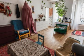 Bright atypical duplex in Menilmontant, Paryż (zdjęcie 3)