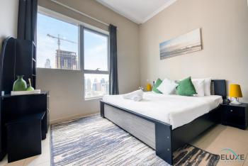 Overlooking Marina Canal 1BR Close to Mall, Promenade & Beach, Bay Central 1, Dubai Marina by Deluxe Holiday Homes, Dubaj (fotografie 3)