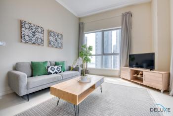 Overlooking Marina Canal 1BR Close to Mall, Promenade & Beach, Bay Central 1, Dubai Marina by Deluxe Holiday Homes, Dubaj (fotografie 4)