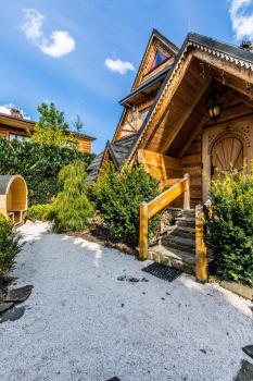 Domek Krupówki z widokiem na Giewont, Zakopane (fotografie 2)