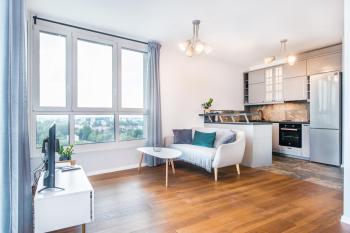 InPoint Mogilska Tower City View Apartments near Tauron Arena Self Check-in, Cracovie (photo 2)