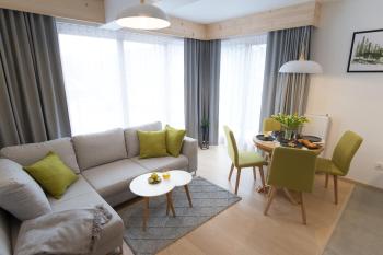 Apartament Modern Green w centrum z widokiem na Giewont, Zakopane (fotografie 3)