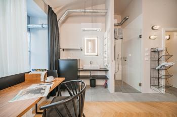 easy-flat Neustiftgasse - AC Studio Apartments near MuseumsQuartier, Vídeň (fotografie 3)