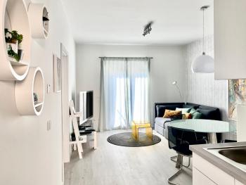 modernes Apartment, Terrasse und Garten am Lilienthalpark im Südwesten Berlins, Berlín (fotografie 2)