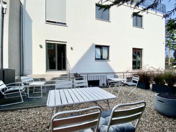 modernes Apartment, Terrasse und Garten am Lilienthalpark im Südwesten Berlins, Berlín (fotografie 5)