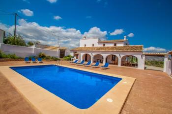 Finca Pere - panoramic hillside holiday house in Benissa, Teulada (fotografie 4)