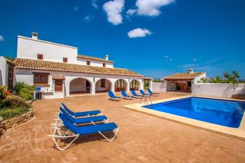 Finca Pere - panoramic hillside holiday house in Benissa, Teulada (fotografie 5)