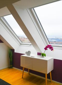 Modern Attic Apartment with Air conditioning near City Center, Vídeň (fotografie 5)