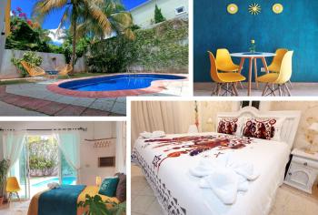 BEAUTIFUL & COZY NEAR BEACH Apartment Pool & KingSize Bed, Cancún (foto 2)