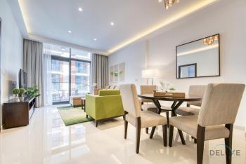 Sleek 1BR Apartment at Celestia Dubai South by Deluxe Holiday Homes, Dubaj (fotografie 3)
