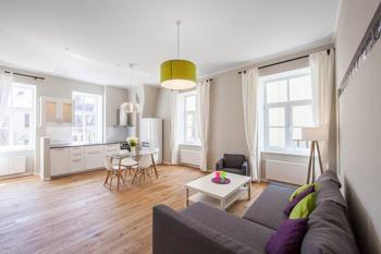 Modern & Spacious 80m2 Apartment in Riga Old Town, Riga (fotografie 5)