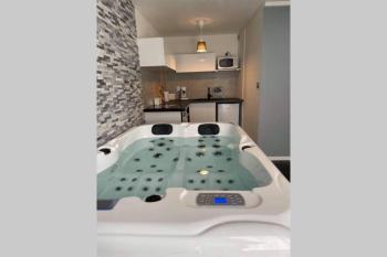 Joli T2, jacuzzi, lit rond, jardin, parking privé, métro, Тулуза (фото 5)