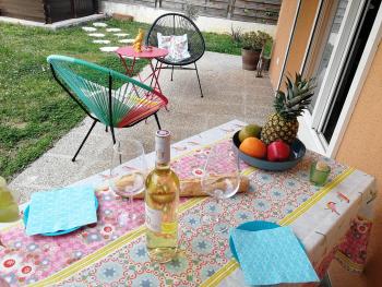 Lovely Studio & Garden - près des plages Cagnes-sur-Mer, Cagnes-sur-Mer (foto 3)