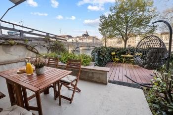 True Basel - Zentral I Terrasse mit Rheinblick, Bâle (photo 3)