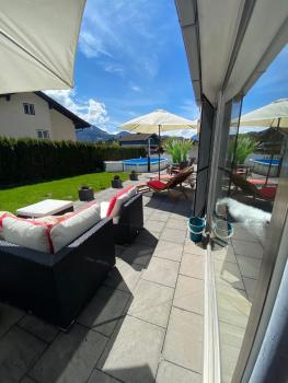 Modernes Alpenapartment mit Sauna Wintergarten und Pool, Salisburgo (foto 2)