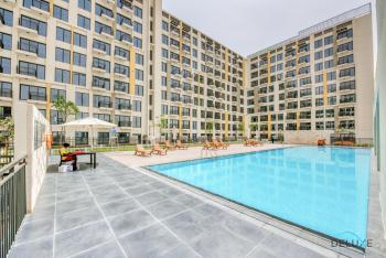 Spotless 1BR at UNA Town Square Dubailand by Deluxe Holiday Homes, Dubaj (fotografie 2)