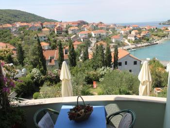 Apartment in Kali with sea view, balcony, air conditioning, Wi-Fi (4566-4), Kali (zdjęcie 4)