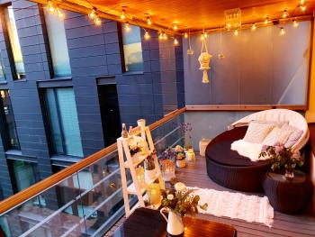 2ndhomes Unique and Luxury Kamppi Center Apartment with Sauna and Big Terrace, Helsinki (Foto 2)