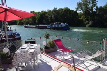 Bateau, Péniche Marboré - Disney, Lagny-sur-Marne (photo 4)
