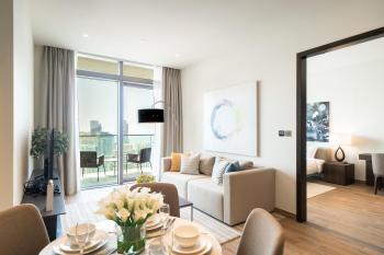 Luton Vacation Homes - Marina View & Luxury 1BR - Jumeirah Living Marina Gate Tower 3 - 54AB49AB36AB, Dubaj (fotografie 5)
