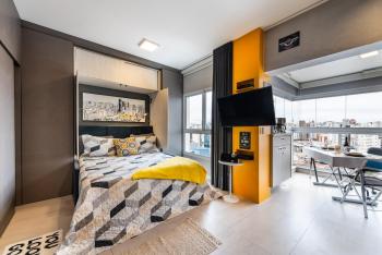 Design Premium Faria Lima, Skyline, Home Office, Pinheiros, San Paolo (foto 5)