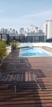 Apto 26 com Smart TV e WiFi VIVO fibra Columbia Resid ao lado Pamplona Shopping Jardins - São Paulo, São Paulo (fotografie 4)