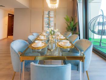 FIRST CLASS 3BR with full BURJ KHALIFA and FOUNTAIN VIEW, Dubaj (fotografie 5)