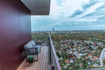 Great apartment with view and heated rooftop Pool, Vienna (foto 2)