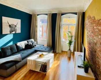 Edle Ferienwohnung - Industrial Style, Drážďany (fotografie 3)