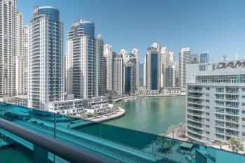 HiGuests - Spacious 1BR in Dubai Marina With Amazing Views, Dubaj (fotografie 5)
