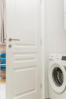 easy-flat Severingasse - Stylish 73sqm Apartment near Park and Tram, Vídeň (fotografie 5)