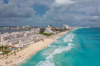 Amazing Caribbean Ocean view at Villas Marlin in Cancun, Cancún (Foto 4)