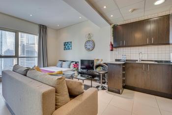 Sea View Studio 10min from beach Royal Oceanic, Dubaj (fotografie 4)
