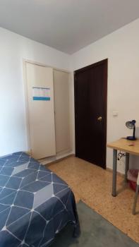Habitación con cama doble, piso compartido en Avenida Blasco Ibáñez, Valencie (fotografie 2)