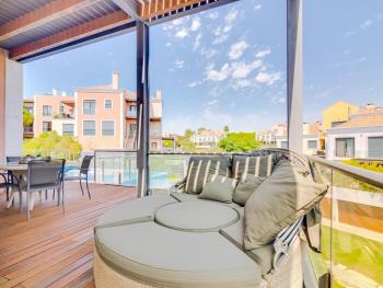 Vale do lobo, 'Golf by the Pool' 2 bedroom apartment, Vale do Lobo (Foto 3)