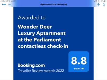 Wonder Deer Lux Apartment at the Parliament self check-in, Budapest (photo 3)