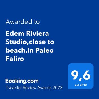 Edem Riviera Studio,close to beach,in Paleo Faliro, Atény (fotografie 2)