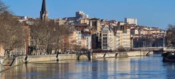 PORTE DU VIEUX LYON, vue sur la saône, Lyon (photo 4)