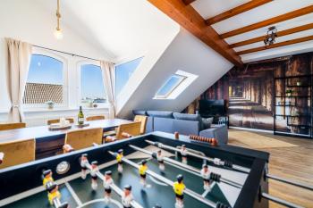 Stylisches Penthouse zentral Tischfussball 100m2 Wii, Hannover (fotografie 2)