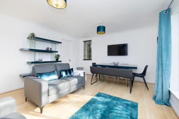 JOIVY Bright Flat Overlooking The Clyde, Glasgow (foto 4)