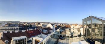 Rooftop Apartments mit großer Terrasse, Vídeň (fotografie 2)