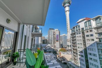 Sky Tower Serenity + Rooftop Pool, Auckland (fotografie 5)