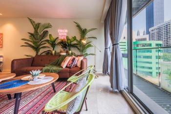 2min walk to Lot 10, 5 min to Pavillion 2BR 8-2 WIFI 100mbps, Kuala Lumpur (fotografie 3)